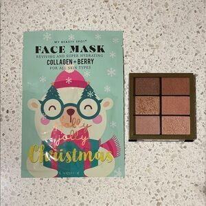 Face Mask and Eyeshadow Palette Set